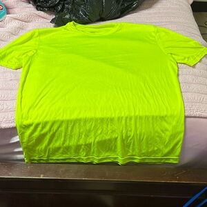 Vibrant Neon Green Men's Short Sleeve Tee